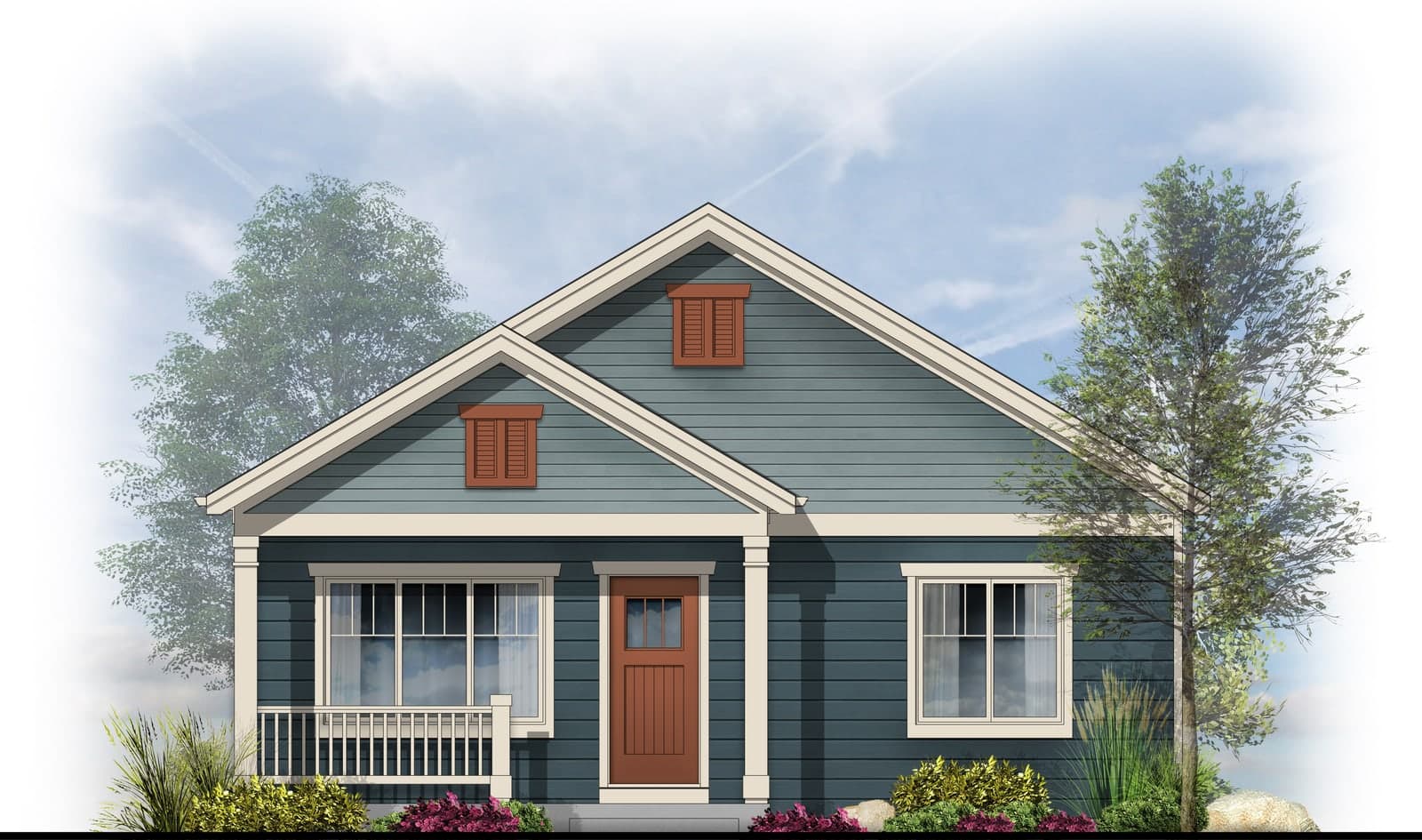 The Kinnikinnick elevation